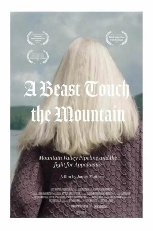 Movie poster "A Beast Touch the Mountain"