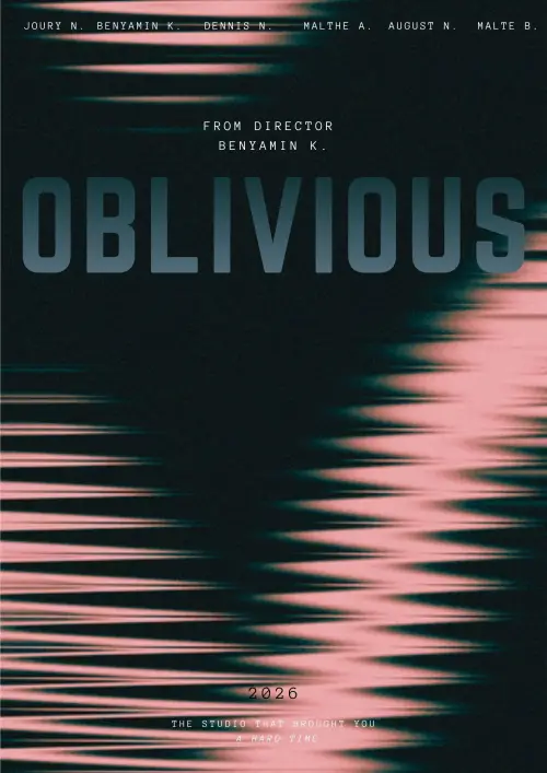 Movie poster "Oblivious"