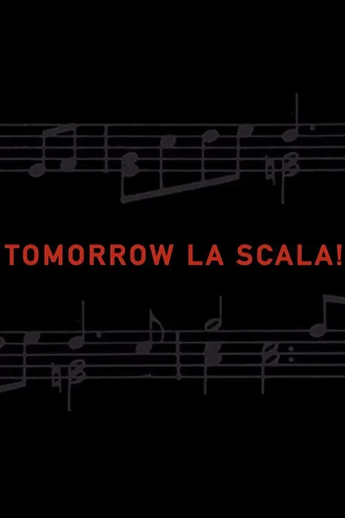 Movie poster "Tomorrow La Scala!"