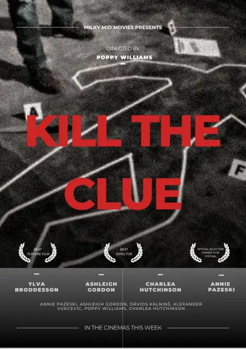 Movie poster "Kill the Clue"