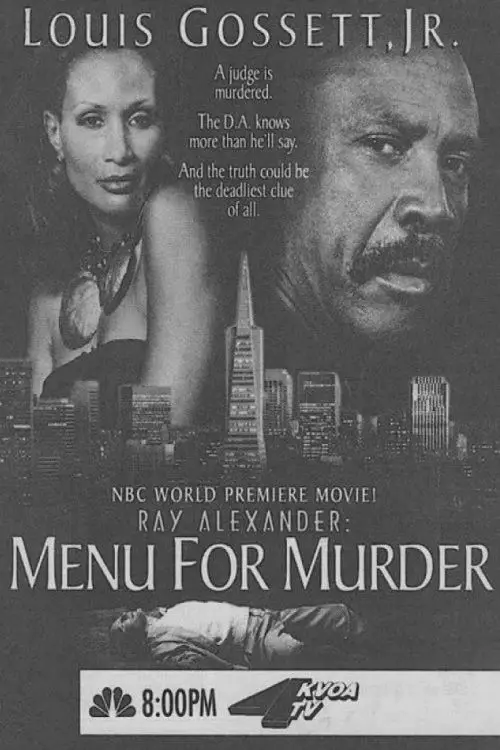 Movie poster "Ray Alexander: A Menu for Murder"