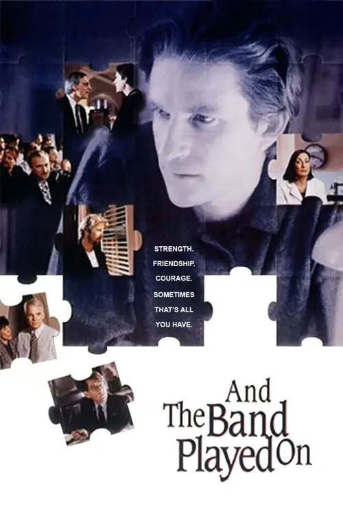 Movie poster "And the Band Played On"