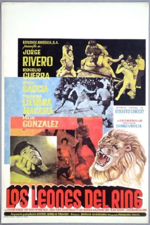 Movie poster "Los leones del ring"