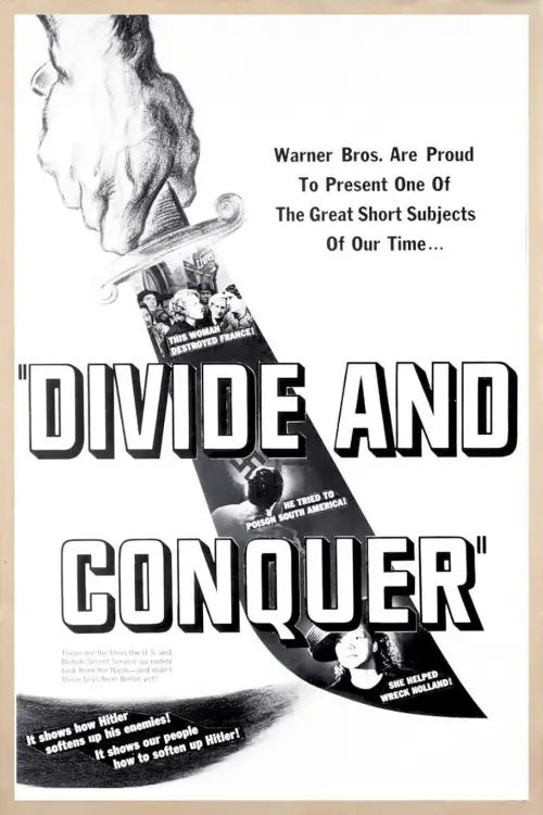 Movie poster "Why We Fight: Divide and Conquer"