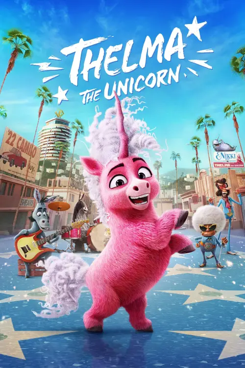 Movie poster "Thelma the Unicorn"