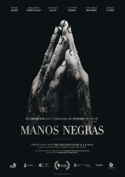 Movie poster "Manos negras"