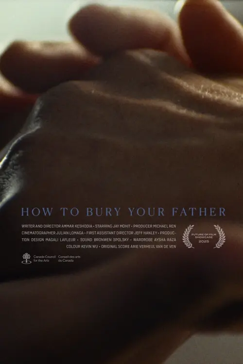Movie poster "How to Bury Your Father"
