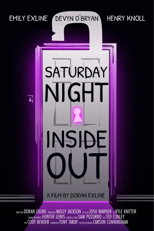 Movie poster "Saturday Night Inside Out"