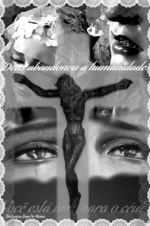 Movie poster "Deus abandonou a humanidade."