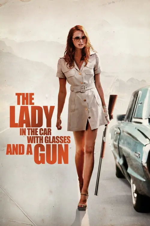 Movie poster "The Lady in the Car with Glasses and a Gun"