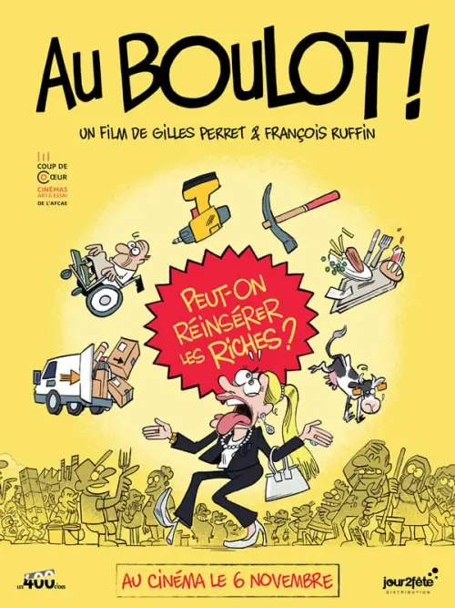 Movie poster "Au boulot !"