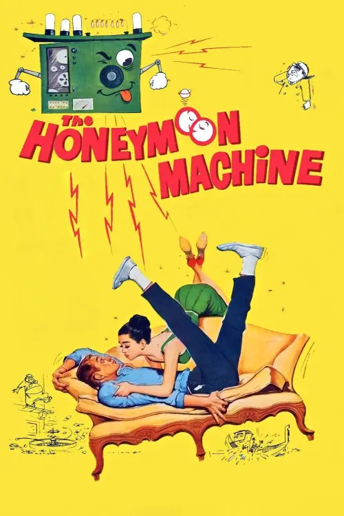 Movie poster "The Honeymoon Machine"