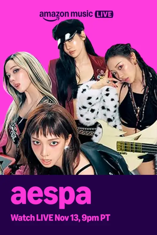 Movie poster "aespa: Amazon Music Live"