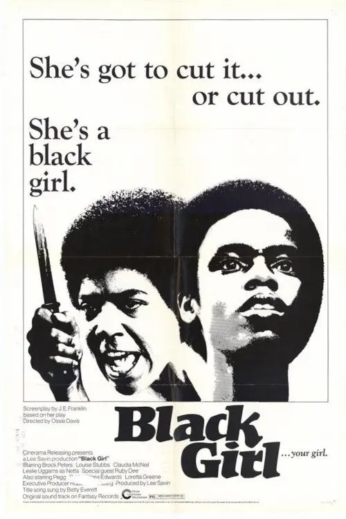 Movie poster "Black Girl"