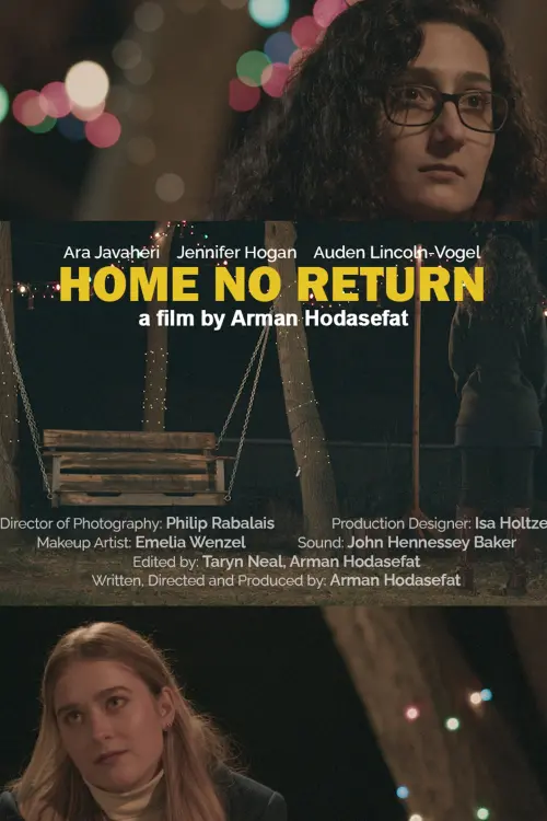 Movie poster "Home No Return"