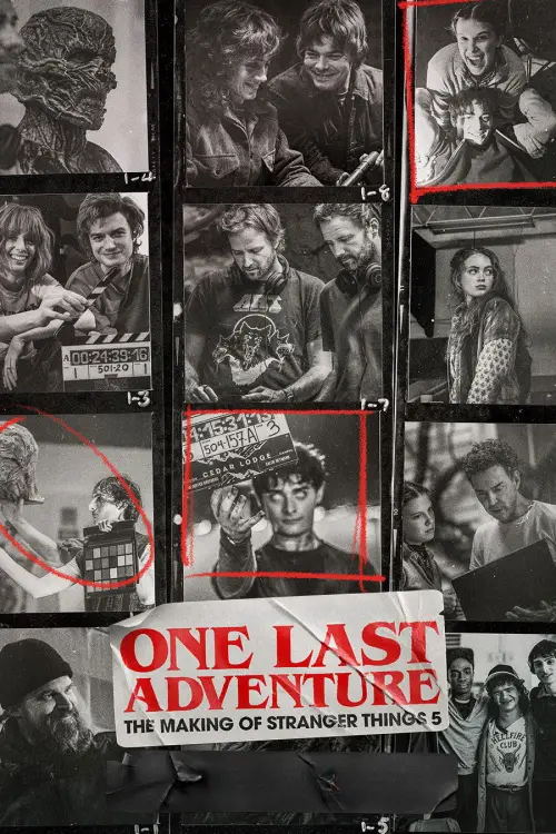 Movie poster "One Last Adventure: The Making of Stranger Things 5"