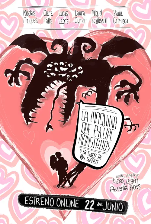 Movie poster "The Monster Machine and the Girl of My Dreams"