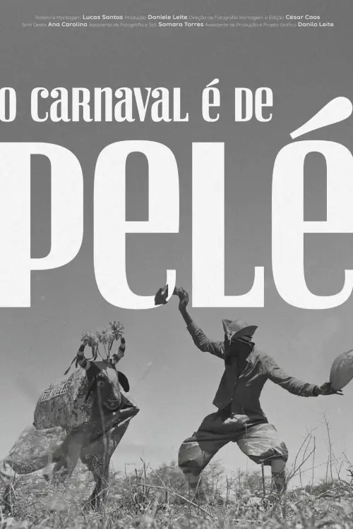 Movie poster "O Carnaval é de Pelé"