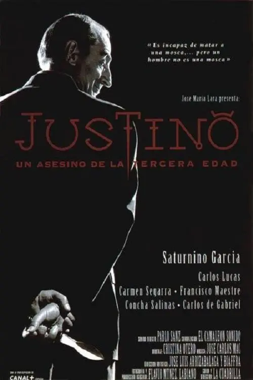 Movie poster "Justino, un asesino de la tercera edad"