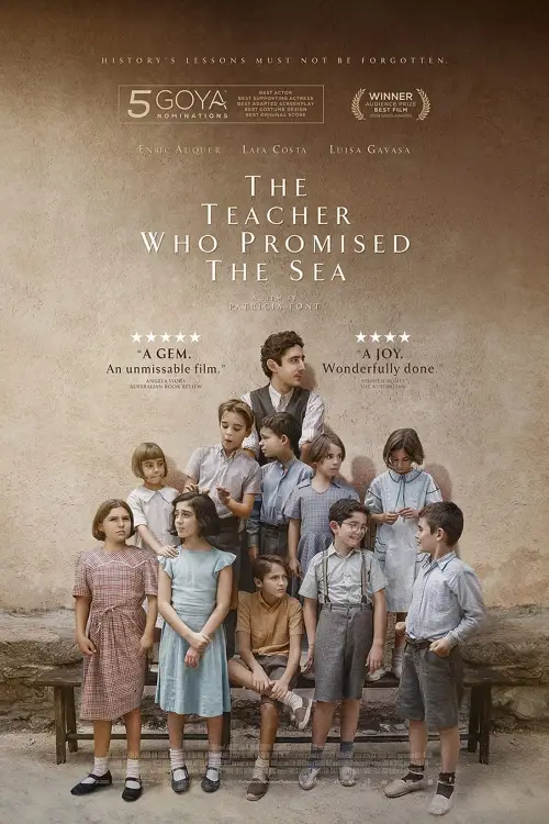 Movie poster "The Teacher Who Promised the Sea"