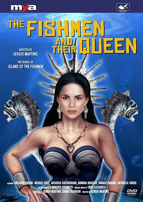 Movie poster "The Fishmen and Their Queen"