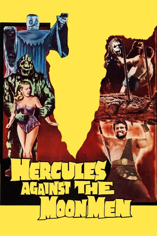 Movie poster "Hercules Against the Moon Men"