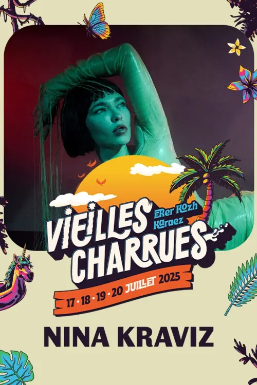 Movie poster "Nina Kraviz en concert aux Vieilles Charrues 2025"