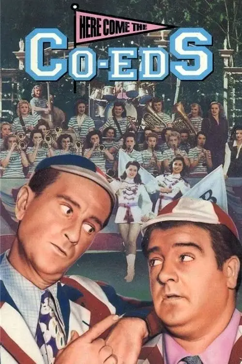 Movie poster "Here Come the Co-Eds"