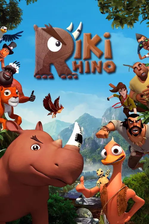 Movie poster "Riki Rhino"