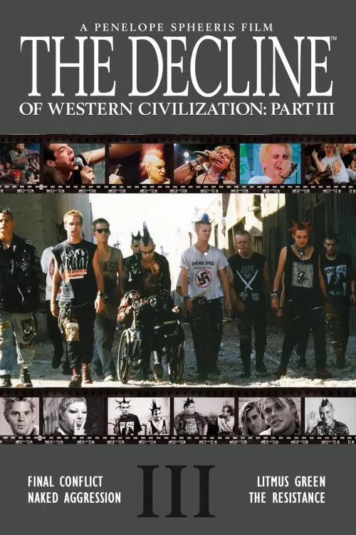 Movie poster "The Decline of Western Civilization Part III"