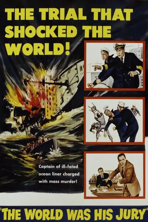 Movie poster "The World Was His Jury"