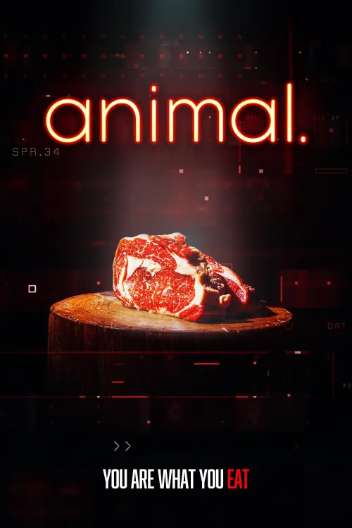 Movie poster "animal."