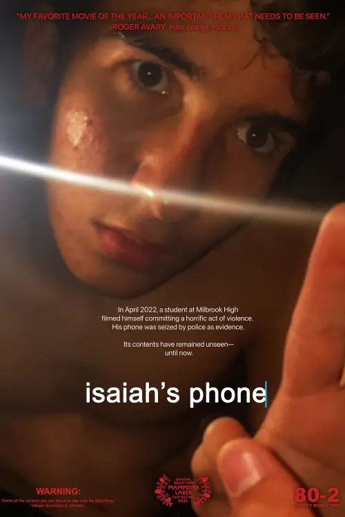Movie poster "isaiah