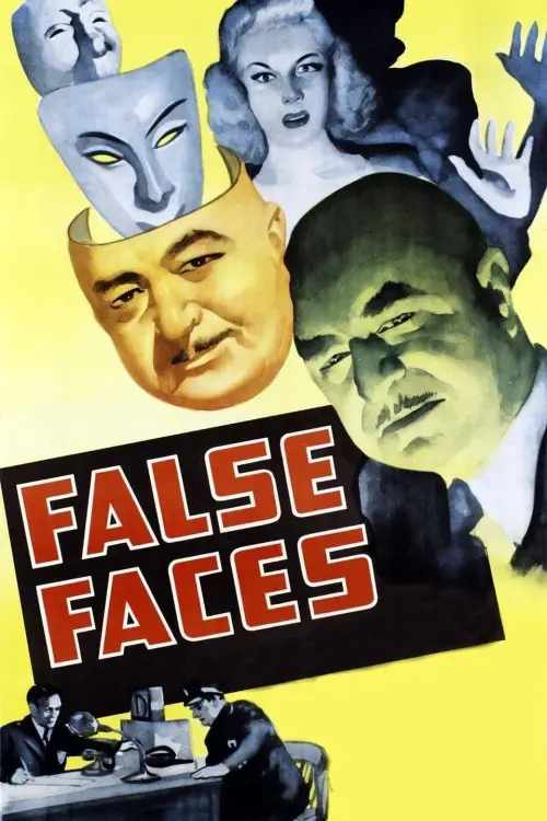 Movie poster "False Faces"
