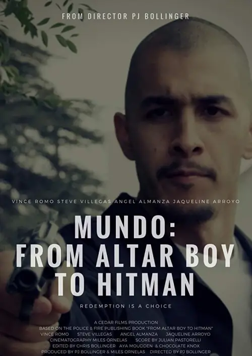 Movie poster "Mundo: From Altar Boy to Hitman"