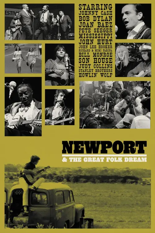 Movie poster "Newport and the Great Folk Dream"