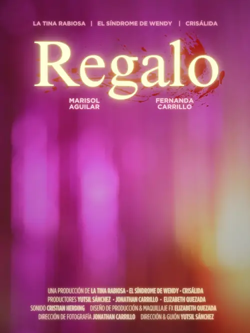 Movie poster "Regalo"