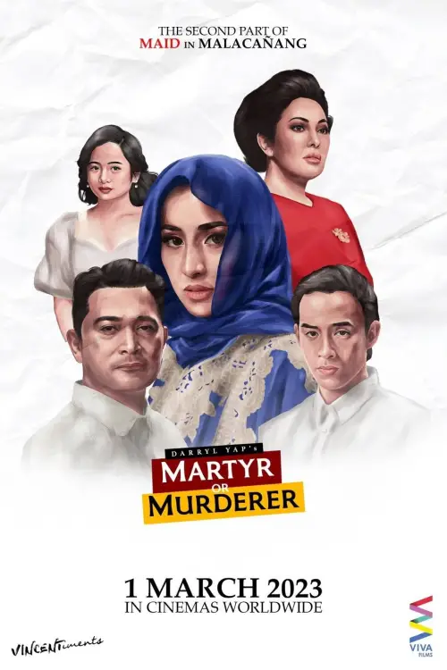 Movie poster "Martyr or Murderer"