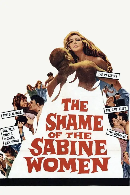 Movie poster "The Shame of the Sabine Women"