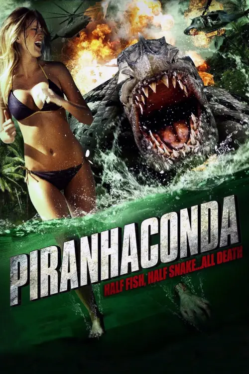 Movie poster "Piranhaconda"