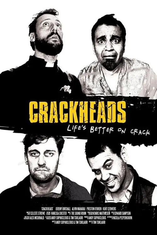 Movie poster "Crackheads"