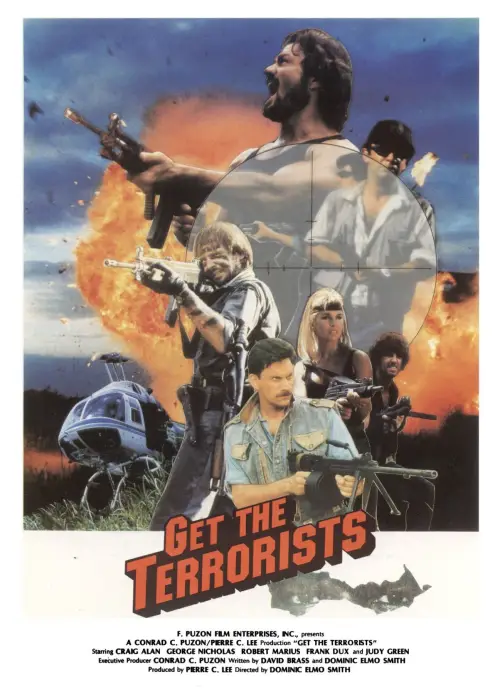 Movie poster "Get the Terrorists"
