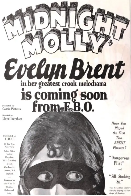 Movie poster "Midnight Molly"
