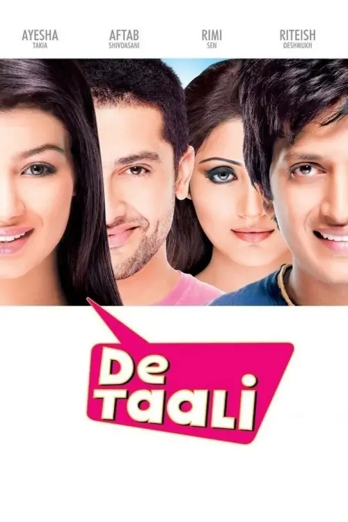 Movie poster "De Taali"