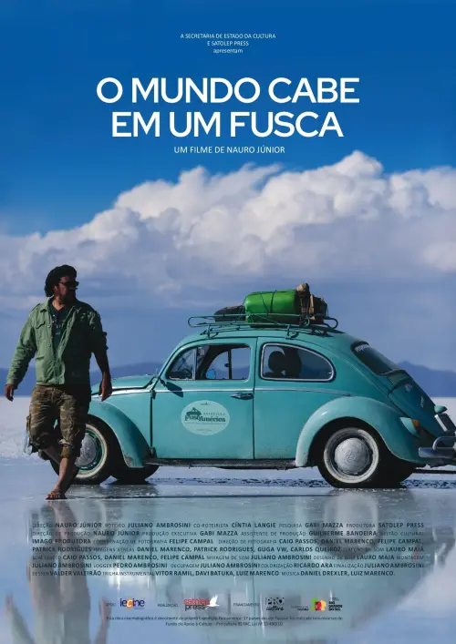 Movie poster "O mundo cabe em um Fusca"