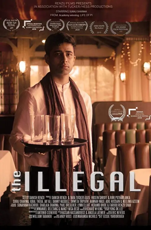 Movie poster "The Illegal"