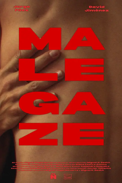 Movie poster "MALE GAZE"