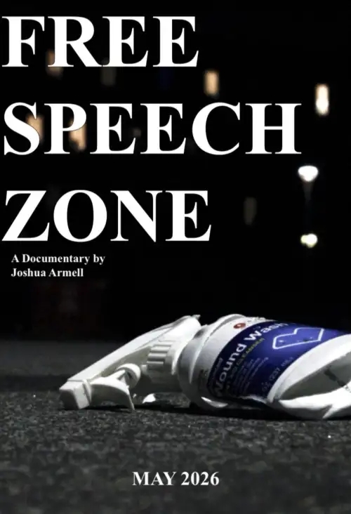 Movie poster "Free Speech Zone"