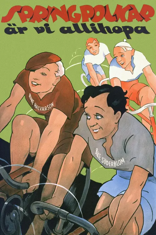 Movie poster "Springpojkar är vi allihopa"