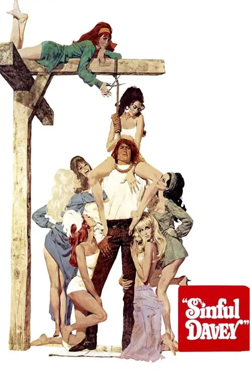 Movie poster "Sinful Davey"